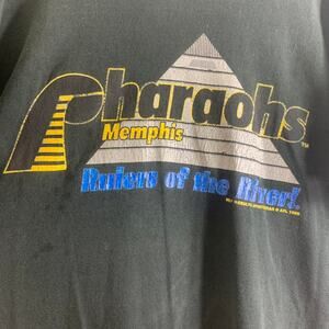 vintage 1995 MEMPHIS PHARAOHS FOOTBALL Memphis Pyramid single stitch tee shirt